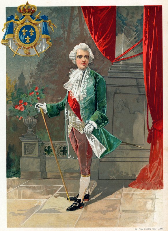 XV. Lajos francia király alkotó: Spanish School