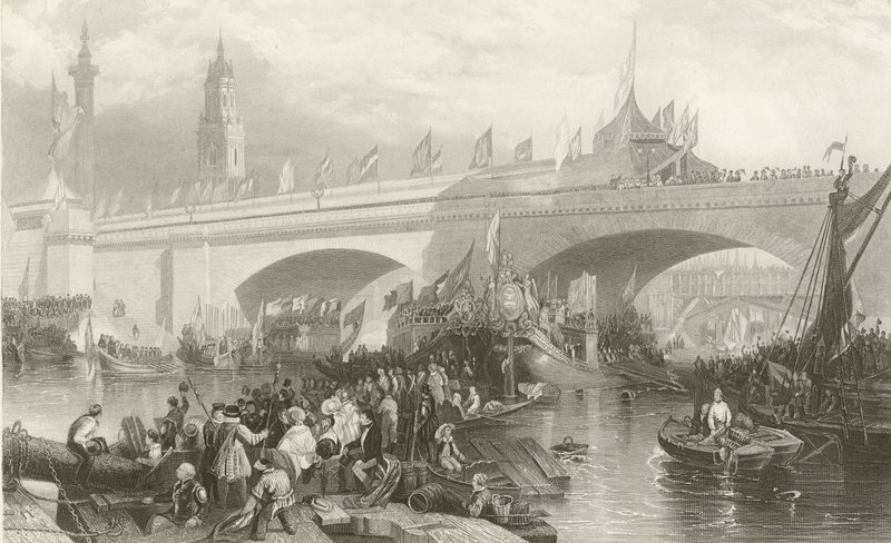 A New London Bridge megnyitása alkotó: Stanfield