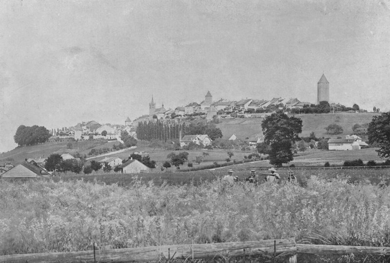 Romont (f/w fotó) alkotó: Swiss Photographer
