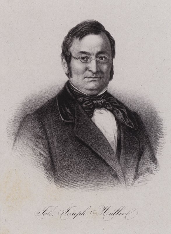 Johann Joseph Muller, svájci politikus (metszet) alkotó: Swiss School