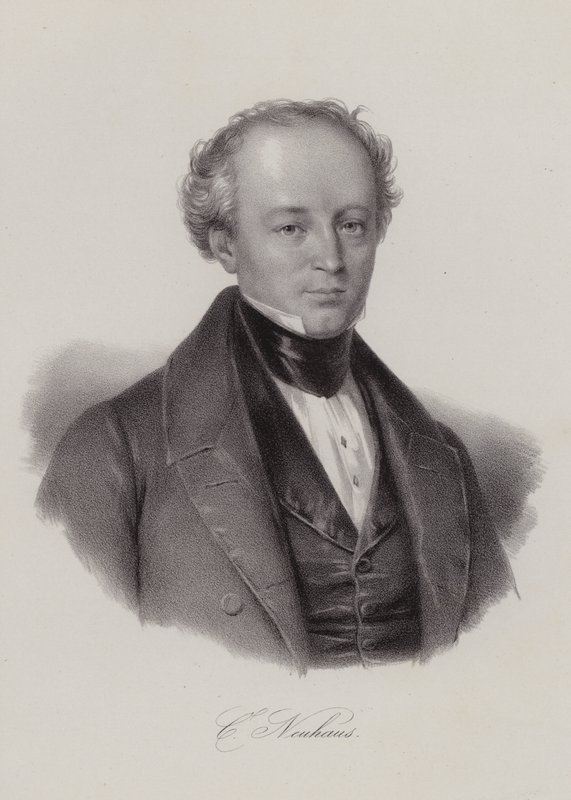 Karl Neuhaus, svájci politikus (metszet) alkotó: Swiss School