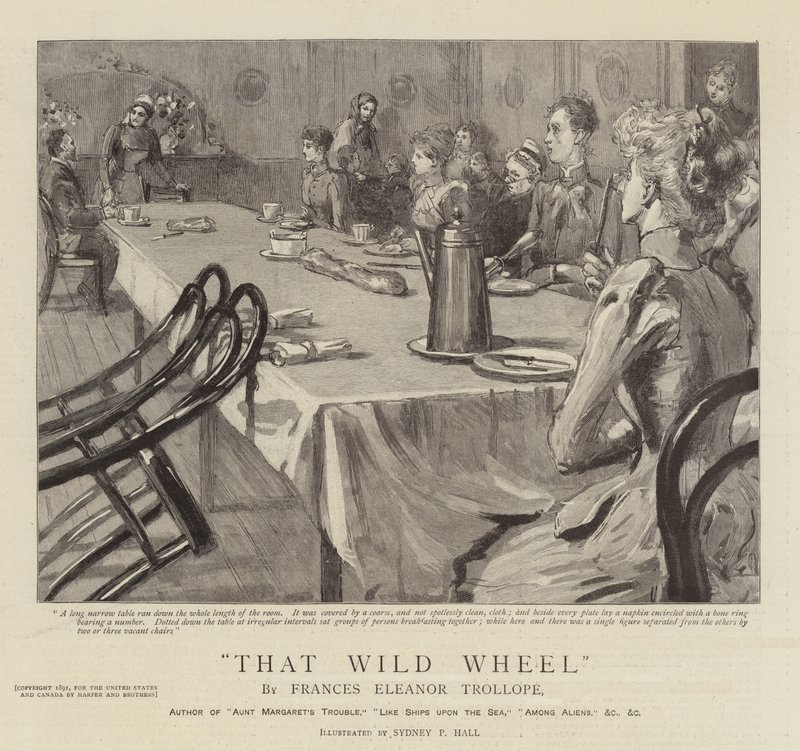 Az a Wild Wheel alkotó: Sydney Prior Hall