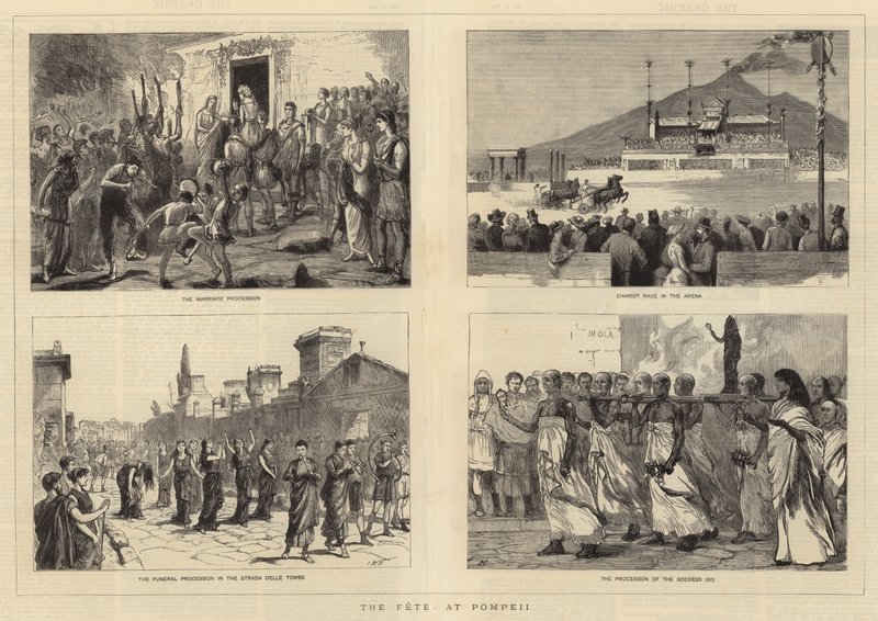 A pompeii ünnepek alkotó: Sydney Prior Hall