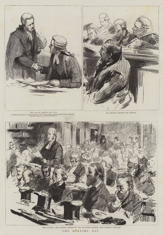 A megnyitó napja alkotó: Sydney Prior Hall