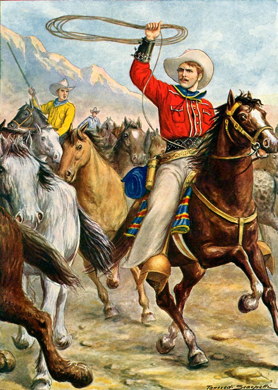 Amerikai cowboy alkotó: Tancredi Scarpelli