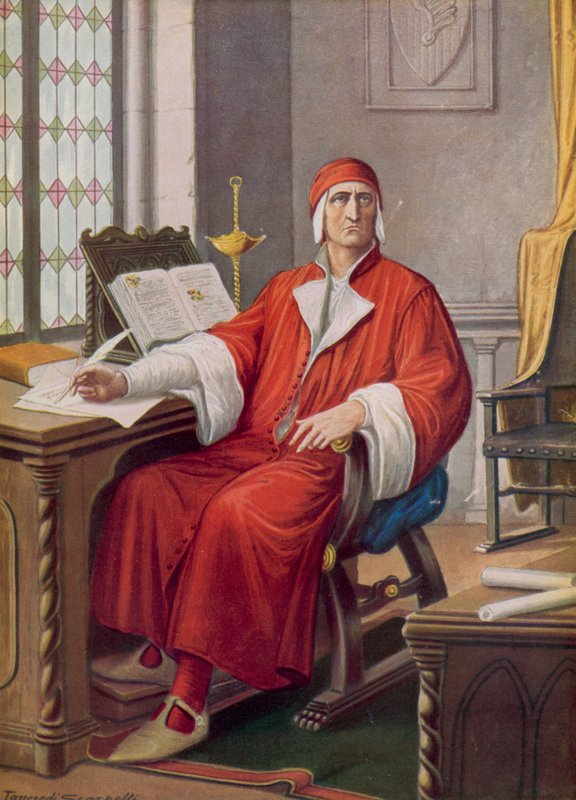 Dante Alighieri alkotó: Tancredi Scarpelli