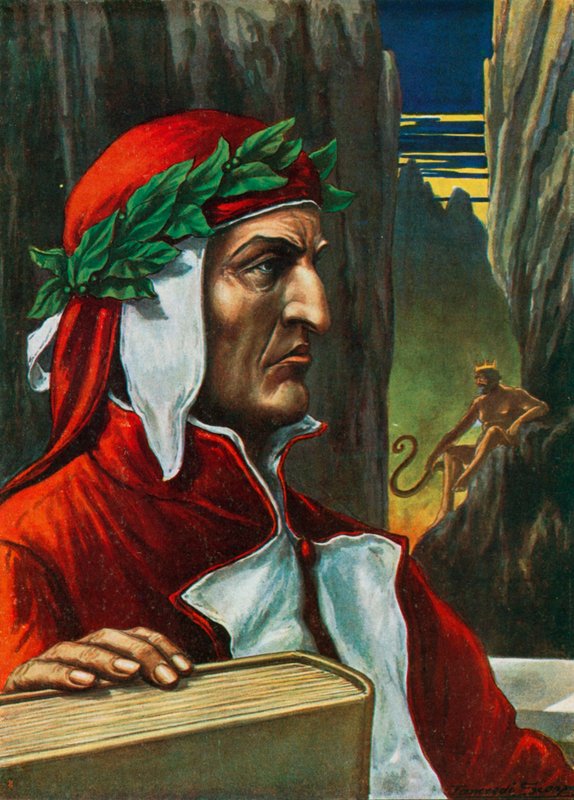 Dante Alighieri alkotó: Tancredi Scarpelli
