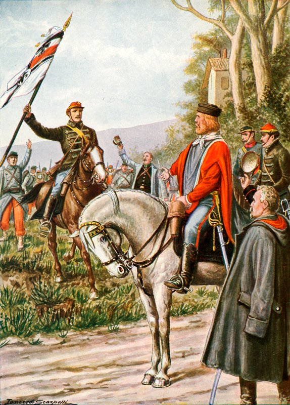 Garibaldi Dijonban alkotó: Tancredi Scarpelli