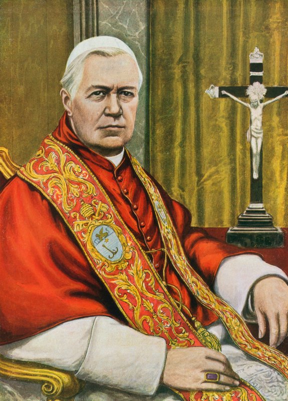 Pius pápa X alkotó: Tancredi Scarpelli
