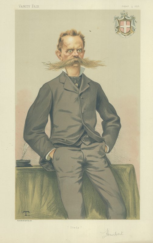 HM Humbert király, Olaszország királya alkotó: Theobald Chartran