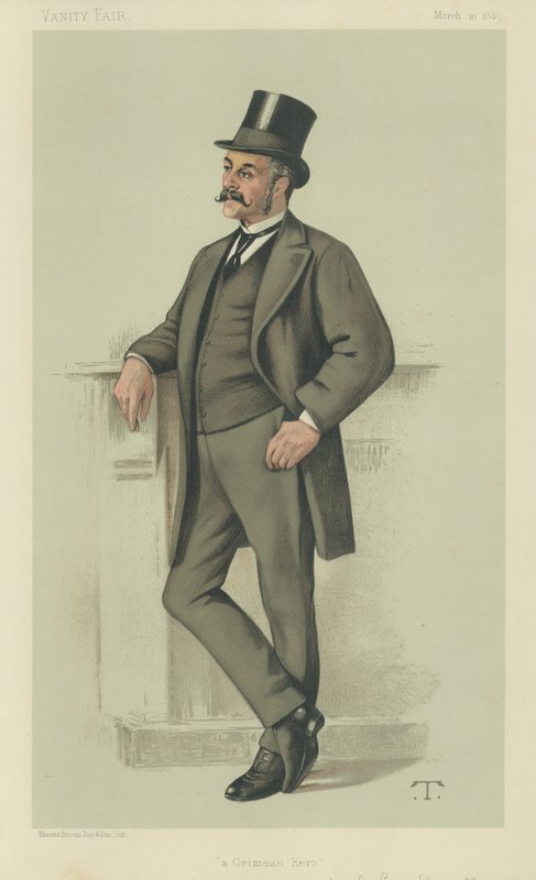 Edwyn Sherard Burnaby vezérőrnagy alkotó: Theobald Chartran