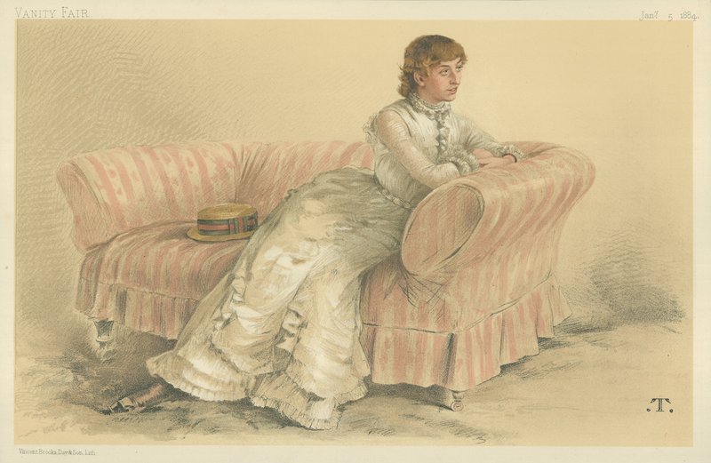 A Lady Florence Dixie alkotó: Theobald Chartran