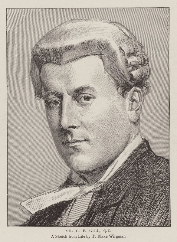 C. F. Gill úr, QC alkotó: Theodore Blake Wirgman