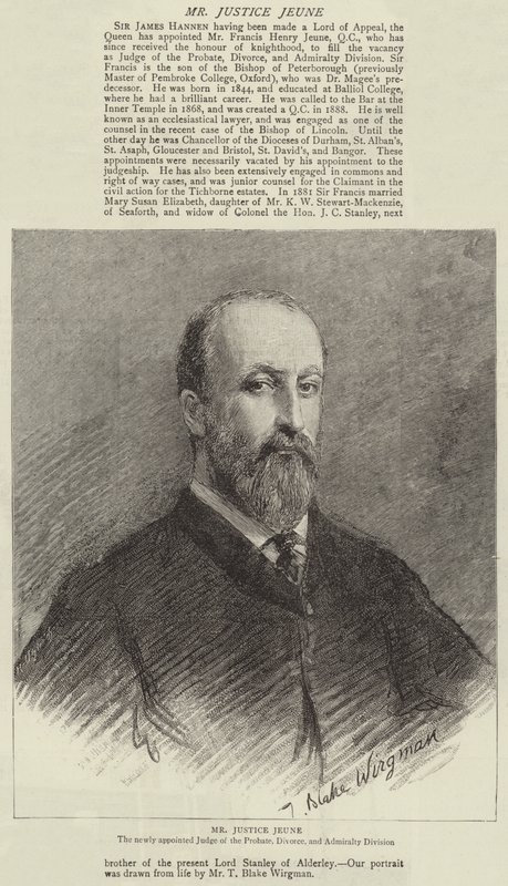 Young bíró úr alkotó: Theodore Blake Wirgman