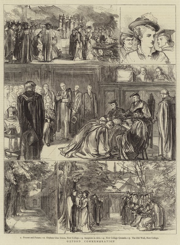 Oxfordi megemlékezés alkotó: Theodore Blake Wirgman