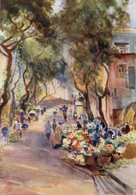 Hong Kong, a virágpiac alkotó: Thomas Hodgson Liddell