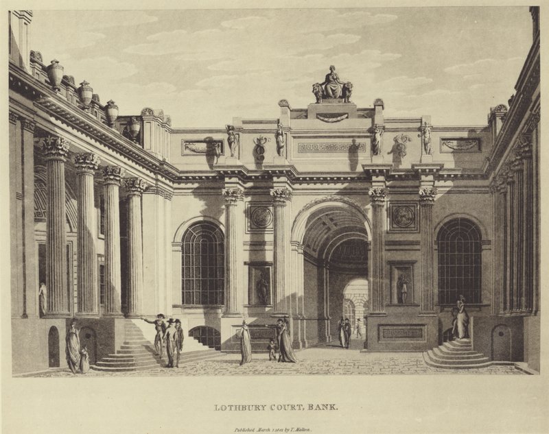 Lothbury Court, Bank of England alkotó: Thomas (after) Malton