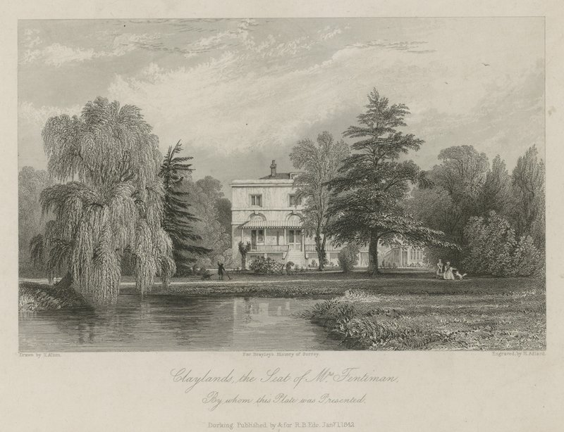 Claylands, Mrs. Fentima székhelye alkotó: Thomas Allom