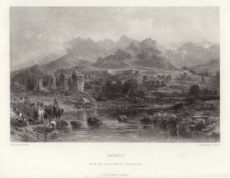 Sarddis alkotó: Thomas Allom