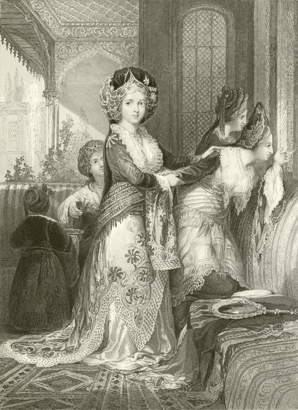 A kedvenc odalisque alkotó: Thomas Allom