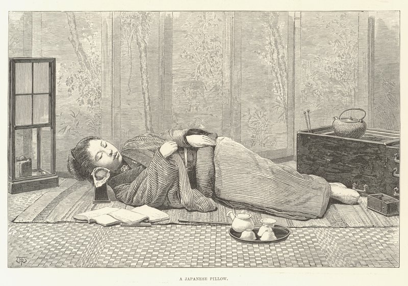 Japán párna alkotó: Thomas Harrington Wilson