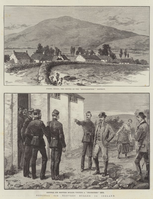 Sir Redvers Buller tábornok Írországban alkotó: Thomas Harrington Wilson