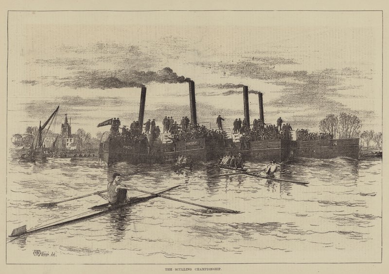 Sculling bajnokság alkotó: Thomas Harrington Wilson