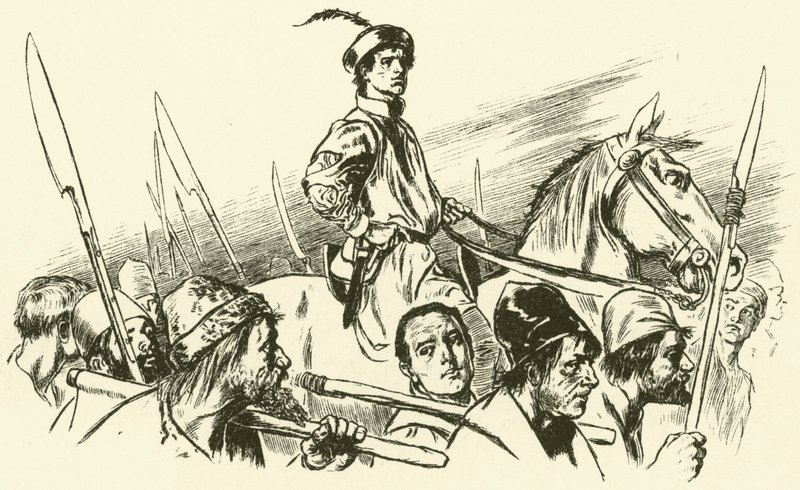 Wat Tyler (metszet) alkotó: Thomas Heath Robinson