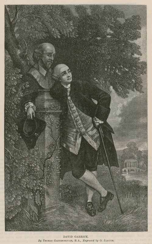 David Garrick, színész alkotó: Thomas Hosmer Shepherd