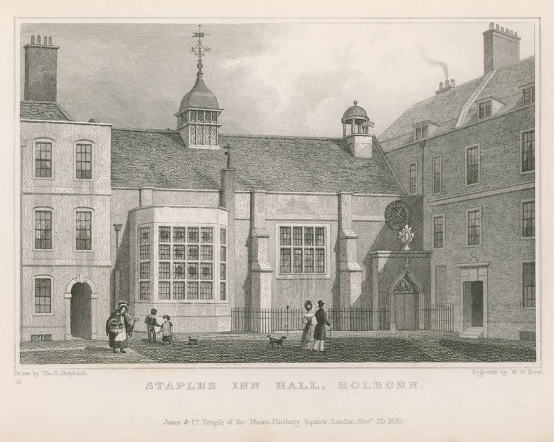 Staples Inn Hall, Holborn alkotó: Thomas Hosmer Shepherd