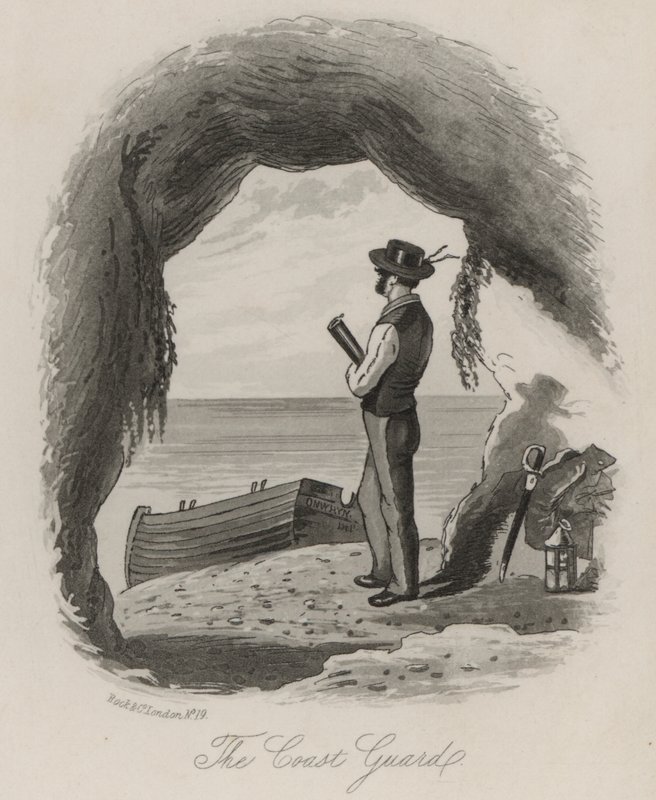 A parti őrség (litho) alkotó: Thomas Onwhyn