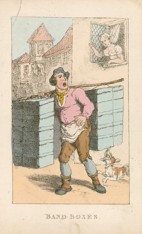 Band-boxok alkotó: Thomas Rowlandson