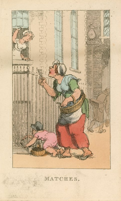 Gyufa alkotó: Thomas Rowlandson
