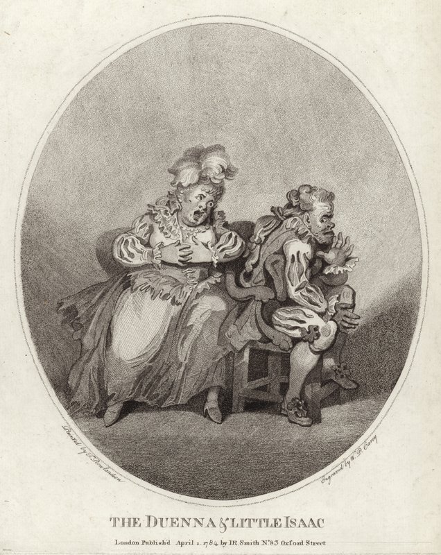 A Duenna és a Kis Izsák alkotó: Thomas Rowlandson