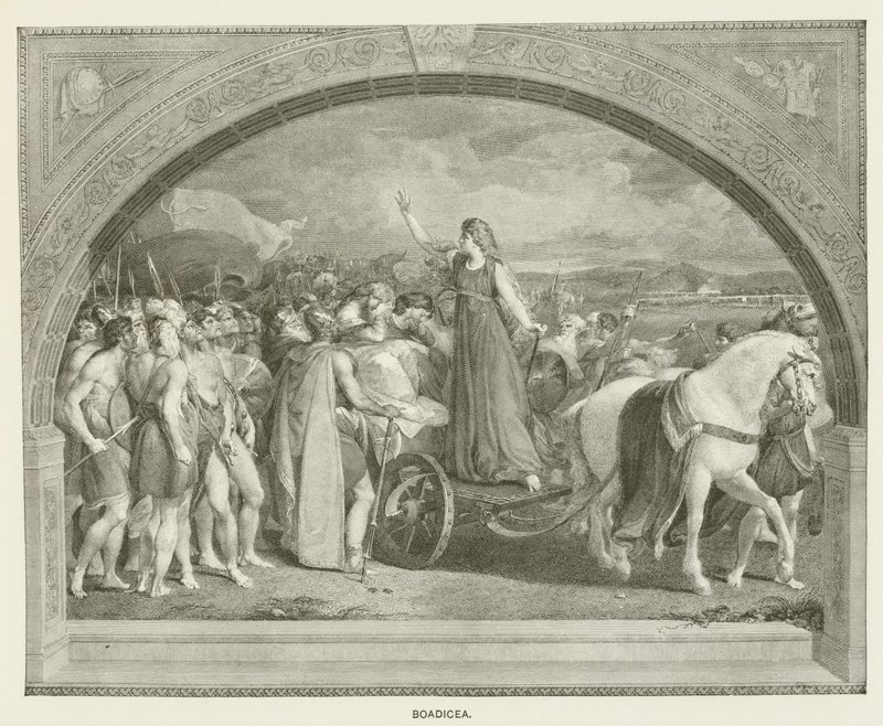 Boadicea alkotó: Thomas Stothard