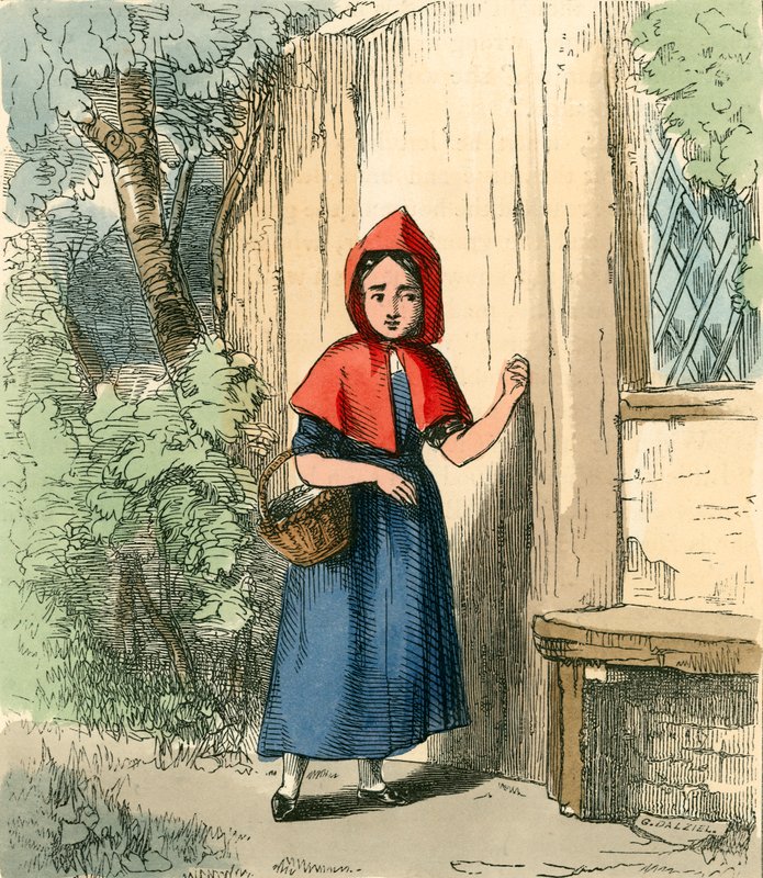 Kopogtat a nagymama ajtaján alkotó: Thomas Webster