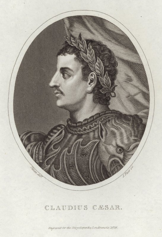 Claudius Caesar portréja alkotó: Tiziano Vecelli