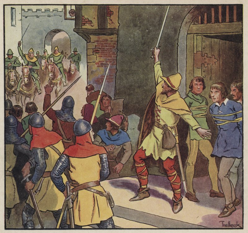 Robin Hood és vidám emberei alkotó: Trelleek