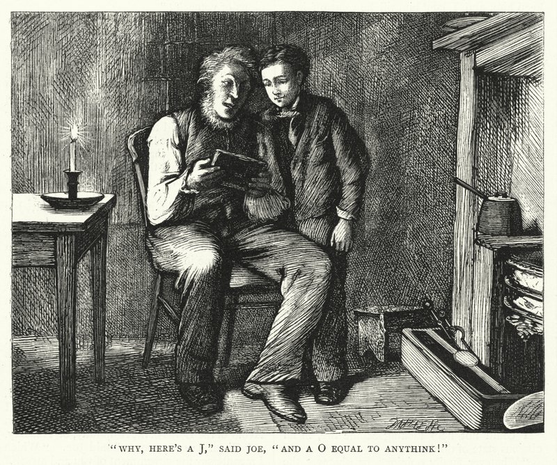 Illusztráció a nagy várakozásokhoz, Charles Dickens alkotó: Unbekannt Unbekannt