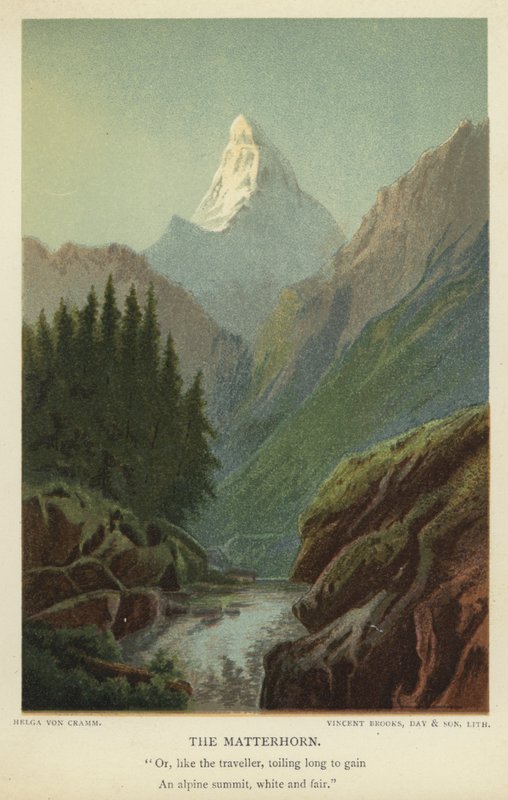 A Matterhorn alkotó: Unbekannt Unbekannt