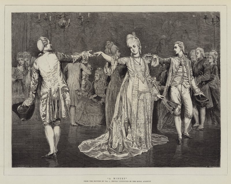 Egy menüett alkotó: Valentine Cameron Prinsep