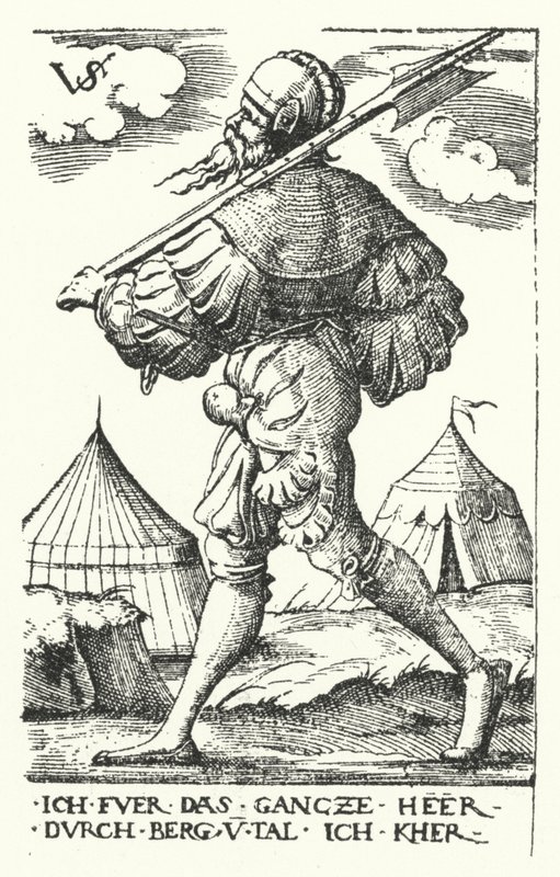 Landsknecht alkotó: Virgilius the elder Solis
