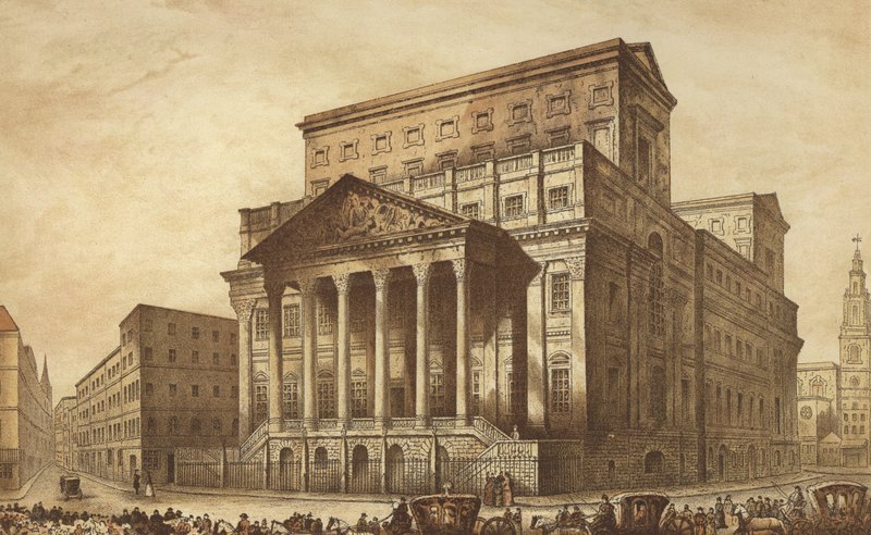 The Mansion-House (chromolitho) alkotó: Waldo Sargeant