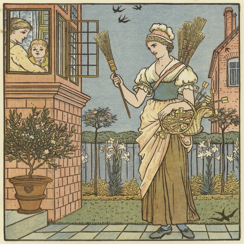 Vegyél egy seprűt alkotó: Walter Crane