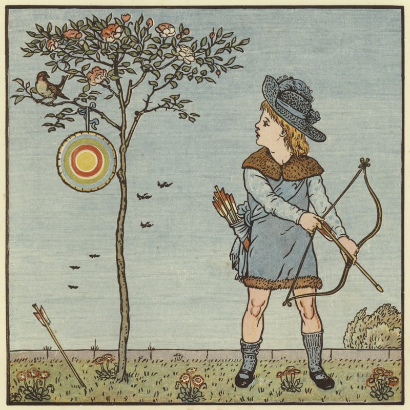 A kis kakasveréb alkotó: Walter Crane