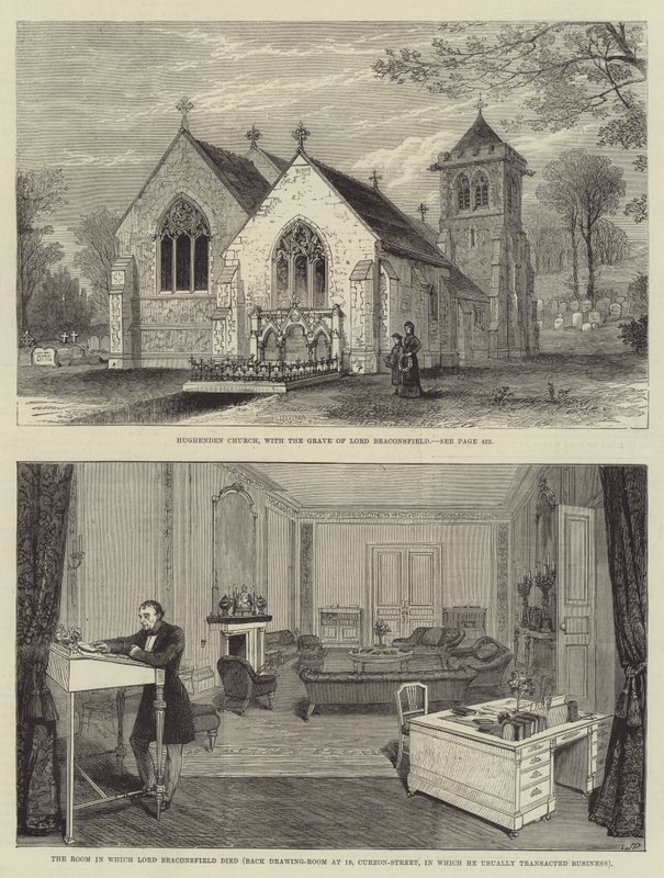 A néhai Lord Beaconsfield alkotó: Walter Paget
