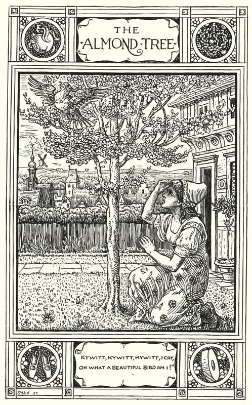 A mandulafa (metszet) alkotó: Walter (after) Crane