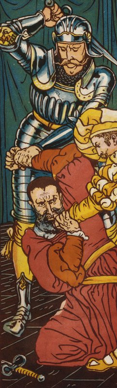 Kékszakáll (színes litó) alkotó: Walter Crane