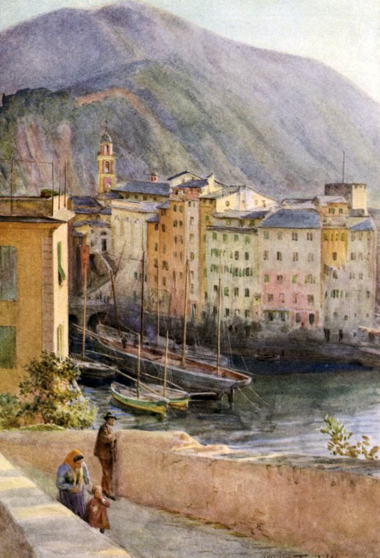 Kikötő, Camogli alkotó: Walter Frederick Roofe Tyndale