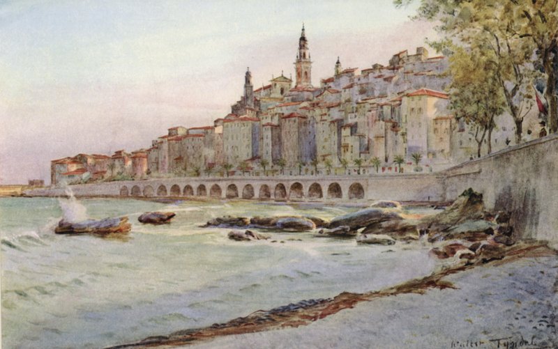 Mentone, a Garavanból alkotó: Walter Frederick Roofe Tyndale